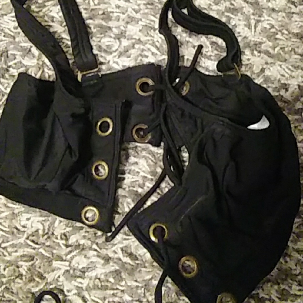 Venus lace up swim top